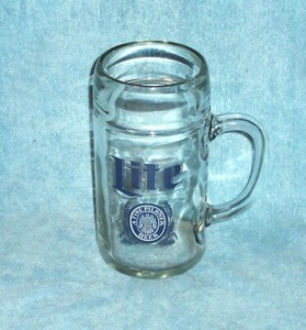 miller lite mug