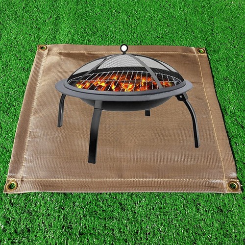 Fire Pit Mat for decking Fire Proof Mat Charcoal BBQ MatFlame