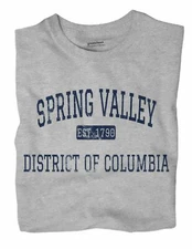 Spring Valley DC T-Shirt Washington, D.C. EST