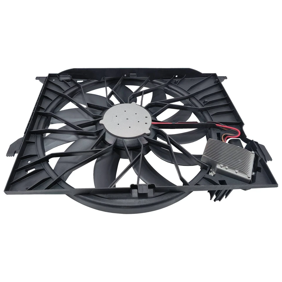 Conjunto de ventilador de refrigeración del radiador para Mercedes-Benz SL63 SL65 AMG SL600 CL600 S500 Foto 4 de 4