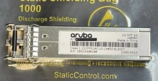 J4858D ARUBA HP GENUINE 1G SFP LC SX 500m OM2 MMF Transceiver USED