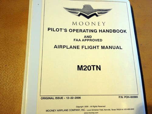 Mooney Model M20TN Pilot's Operating Manual