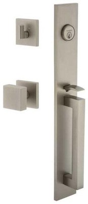 Viaggio QADQADQAD_ESET_234_DG Quadrato Full Plate Keyed Entry ''D'' - Nickel