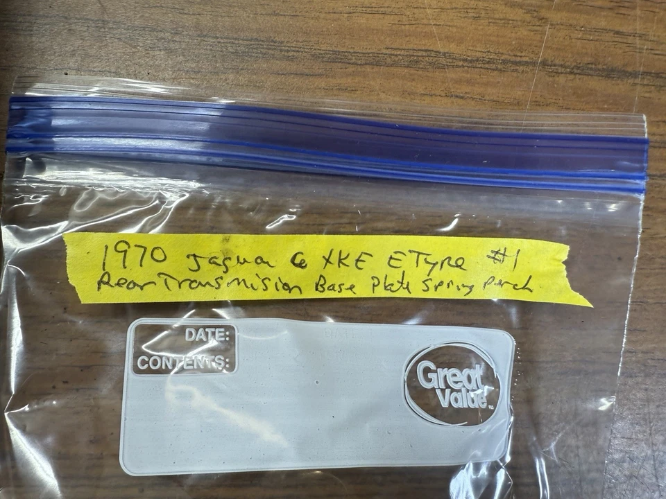 Jaguar XKE 1970 tipo E transmisión trasera placa base muelle percha #1  Foto 3 de 3