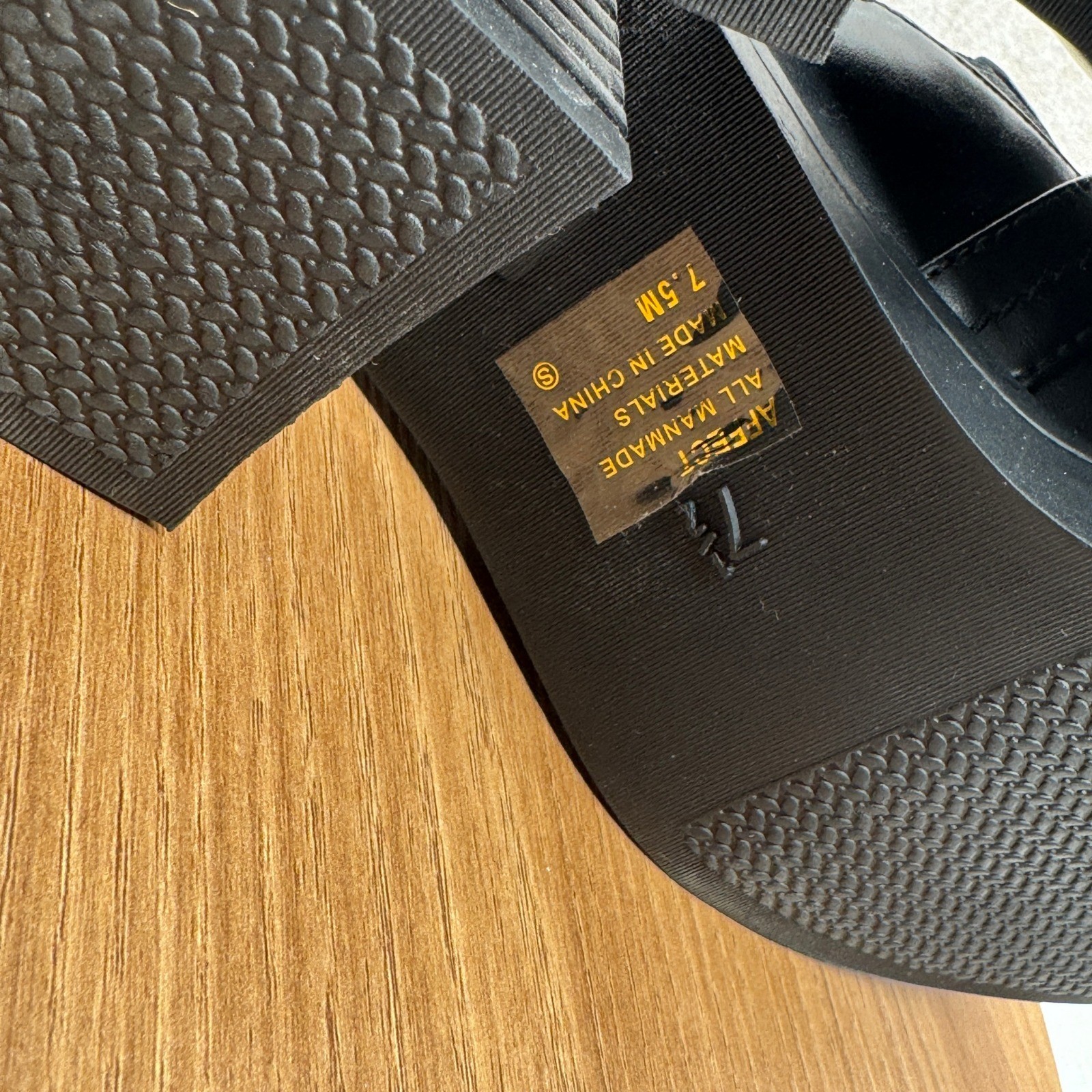 Mudd Affect Black Platform Clogs Heeled Mules Siz… - image 7