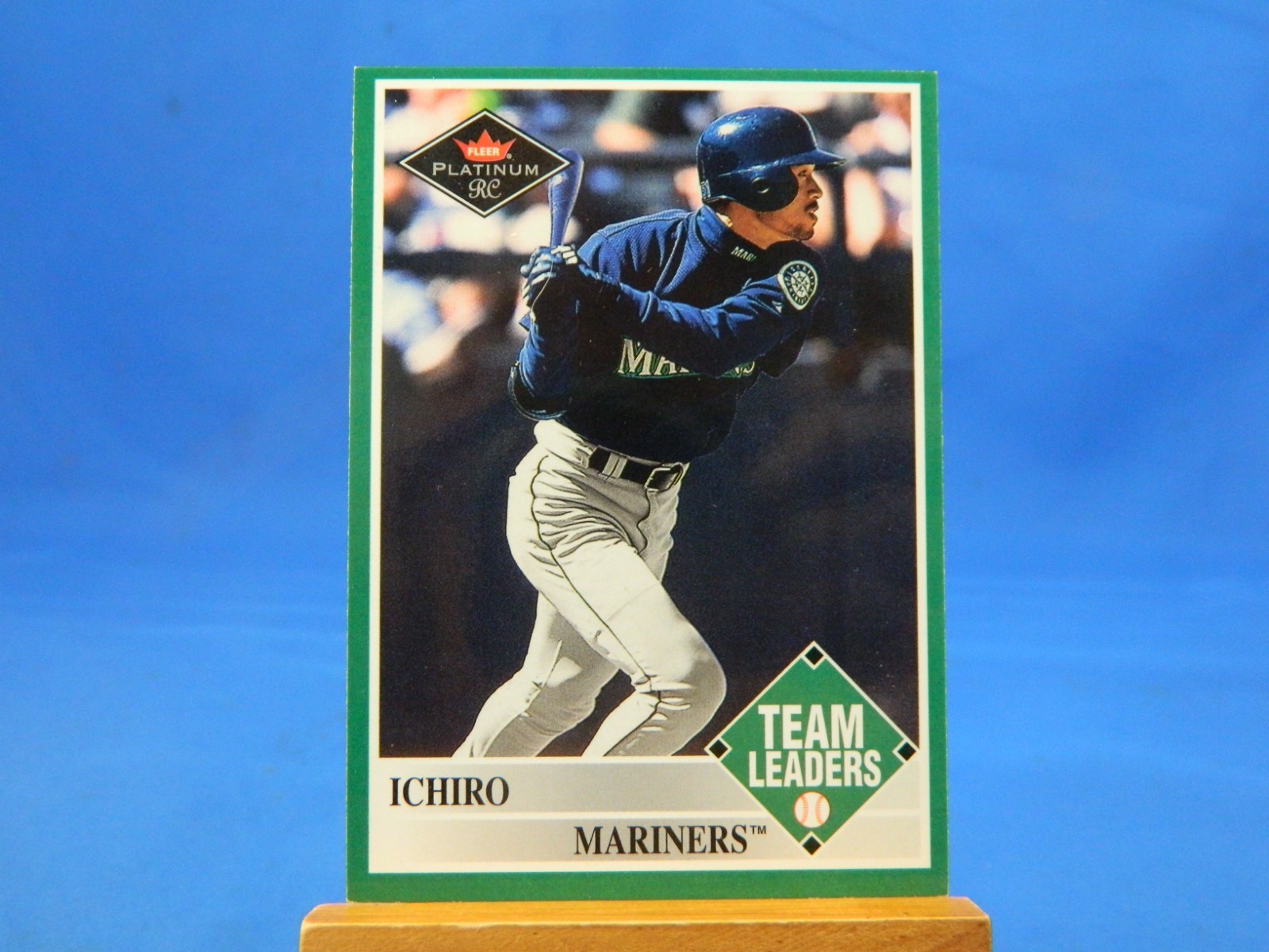 Ichiro Fleer Platinum 2001 #436 Team Leaders RC Rookie