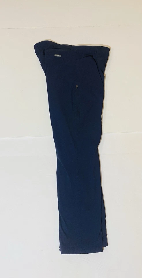 Pantalones tecnológicos forrados de vellón Eddie Bauer para hombre azul marino 32x30 Foto 4 de 4