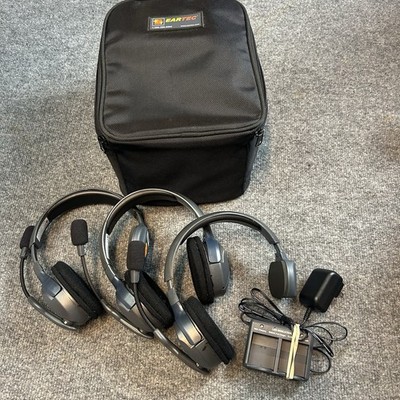 Eartec UltraLITE Wireless Single , Double Ear  Set *READ*