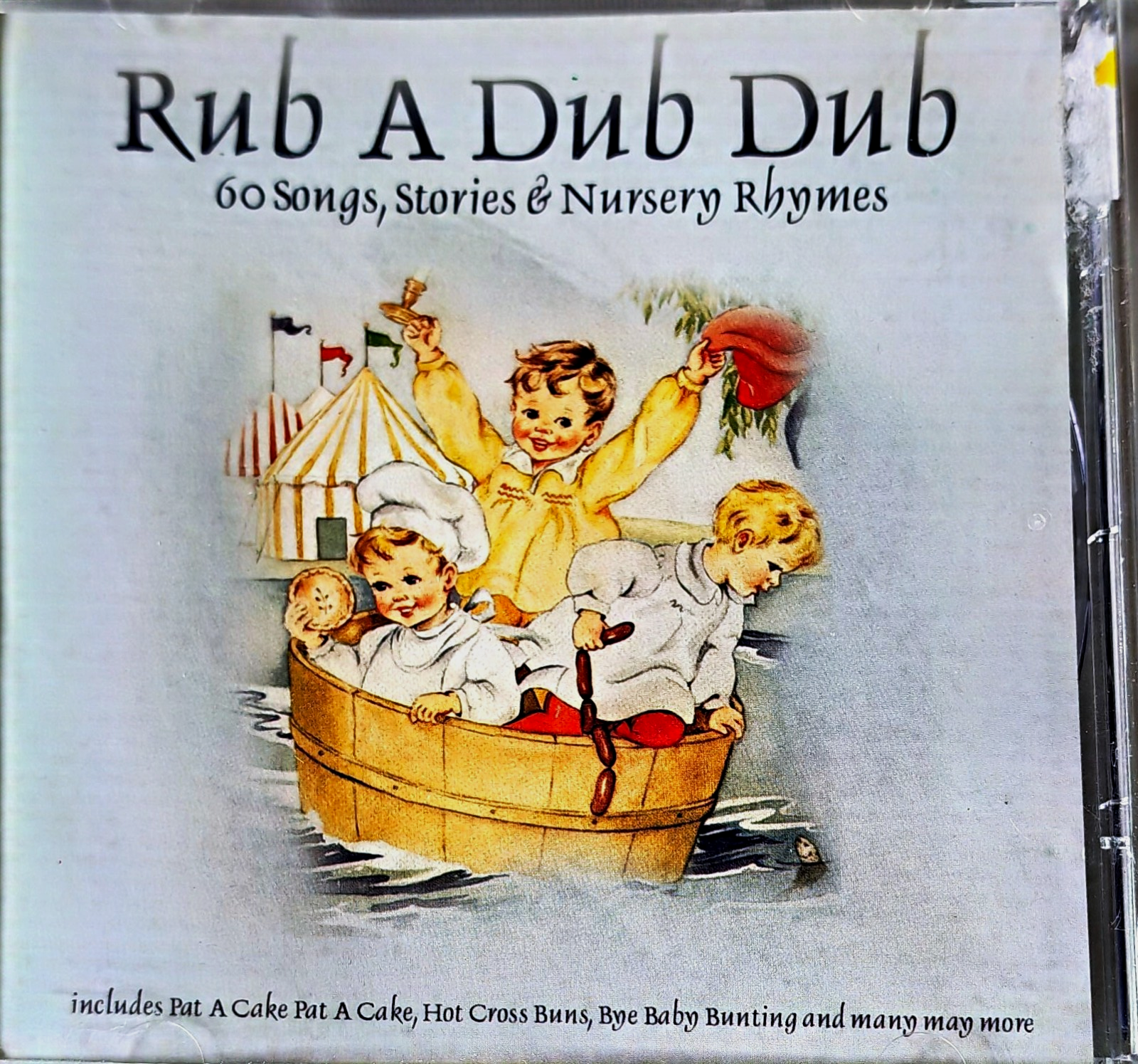 Rub A Dub Dub CD 🌀 60 Songs, Stories & Nursery Rhymes (Musicbank, 2002)