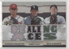 2014 Topps Triple Threads Relic Combos /36 Stephen Strasburg Chris Sale 0m0
