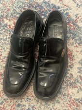 Gucci Men’s Leather Dress Shoes Size 10 D Used Made In Italy