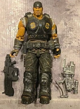 NECA Gears of War 3 Series 1 MARCUS FENIX 7" Figure with Custom Weapons