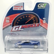 GreenLight '21 Chevrolet Corvette Stingray Convertible - 1:64 (2025 GL Muscle