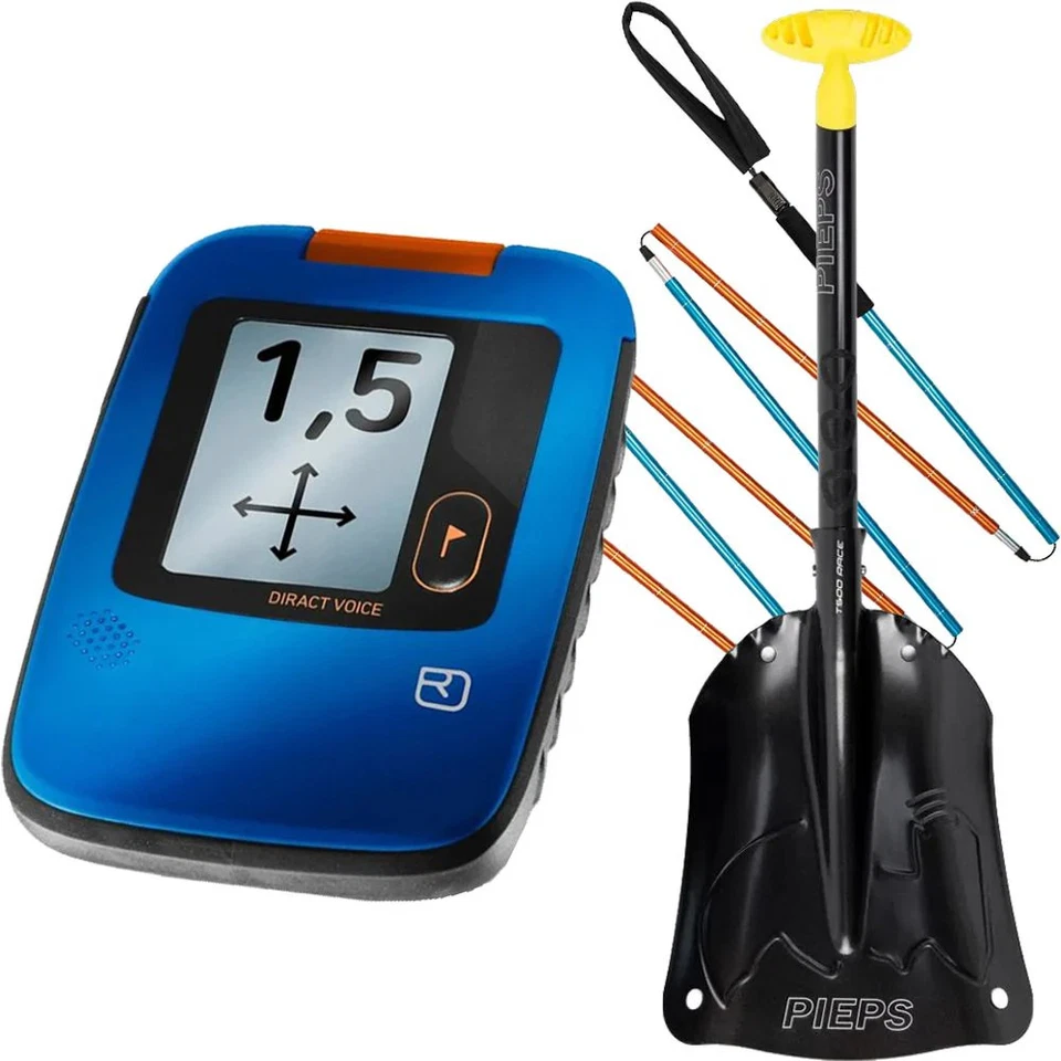 LVS Komplettset Ortovox Diract Voice + Pieps T 500 Race + LACD Express Evo