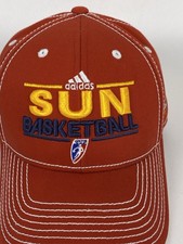 Connecticut Sun WNBA Adidas Hat Cap Adjustable Basketball