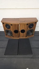 DBX Soundfield 3x2 LS/RS Black Bookshelf Speakers (Pair) - Vintage Audio