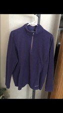Women's Eddie Bauer Pullover Quarter Zip Size XL EUC 