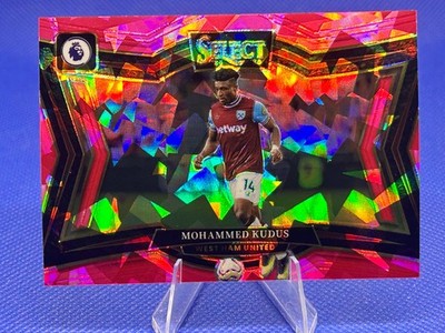 2024-25 Select Premiere League Mohammed Kudus Pink Ice Field Level #244
