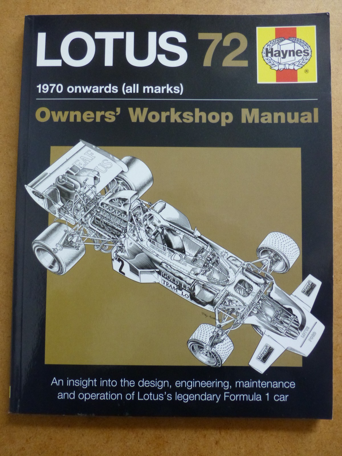 Lotus 72 Haynes Owners Workshop Manual 1970 Onwards Formula 1 (Paperback, 2015)