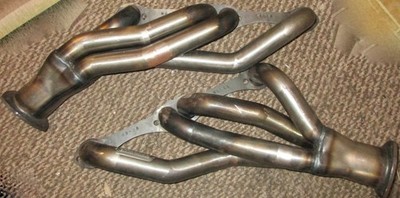 Patriot Header Steel H8099 Mid Length for 67-88 GM A/F/G Body SBC 1 3/4'' Tubes
