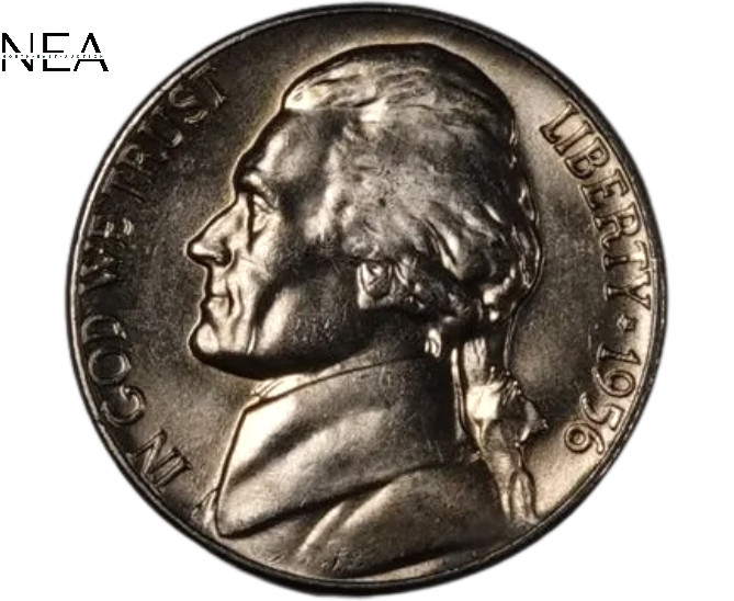 1956 Jefferson Nickel ~~ Gem BU Full Steps FS