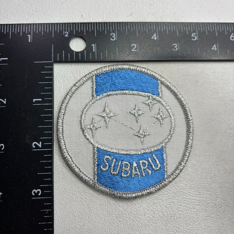 Vintage SUBARU Car Auto Embroidered Patch 67WW