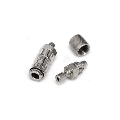 #ad Hydraulic Quick Converter Nozzle Copper Chromium Plated Pressure HP Quick Joint $39.59