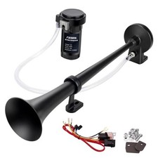 Train Horn for Truck 12V 150 db Air Horn for Car 12V Single Air Horn 18" Black