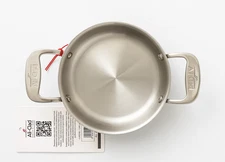 All-Clad Stainless Steel 6-Inch Mini Pan with Handles — Durable Frying Skillet