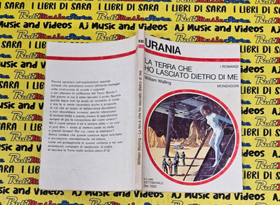 Book Book Book DIE ERDE, DIE ICH HINTER MIR GELASSEN HABE Walling 1980 URANIA 830 (M50)