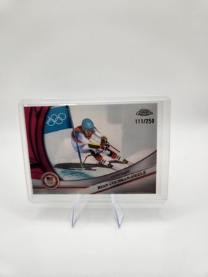 2026 Topps Chrome US Winter Olympics #109 Ryan Cochran-Siegle PINK REF./250