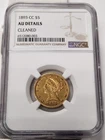 1893-CC Liberty Half Eagle — photo from another recent sale