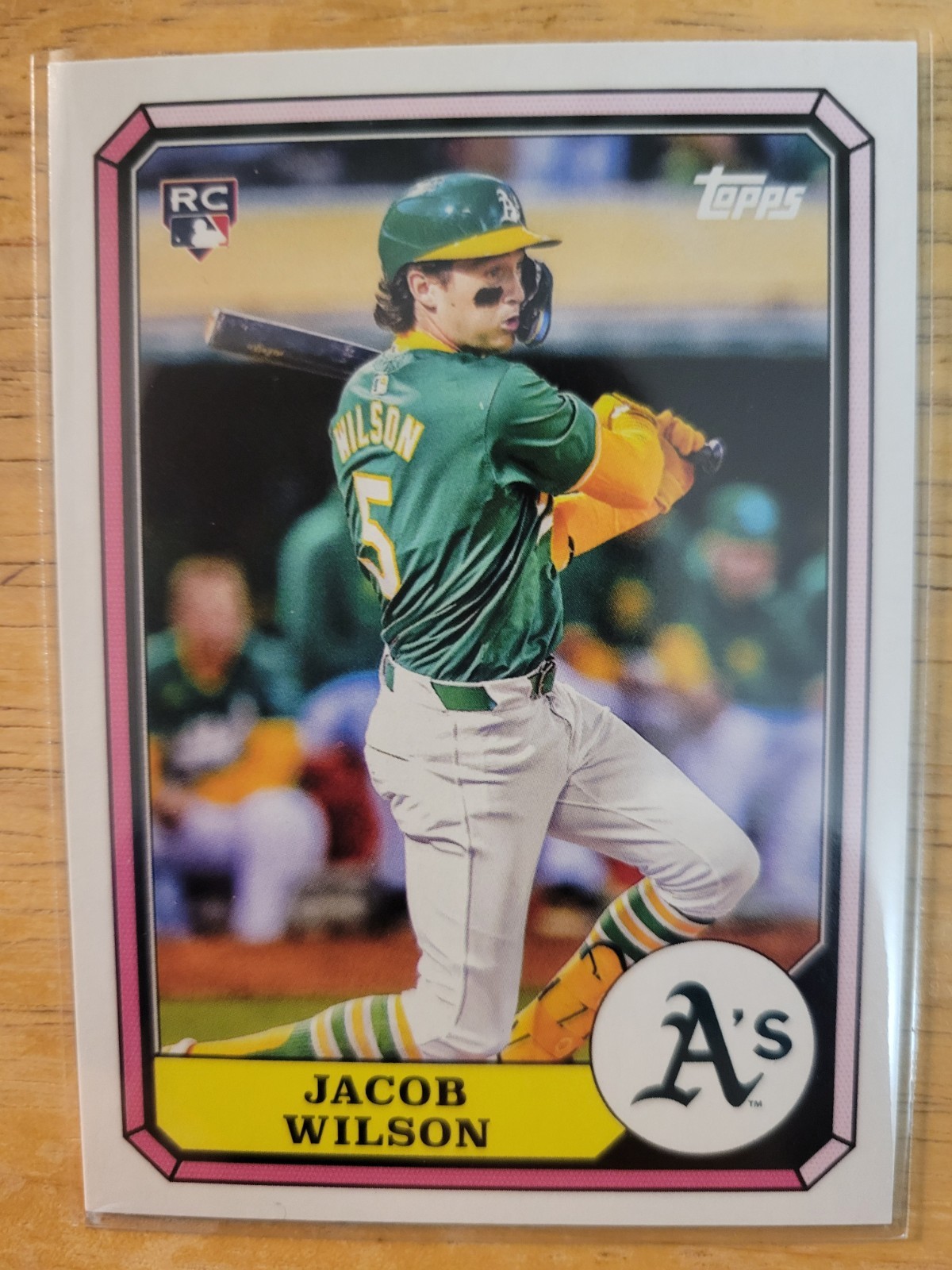 2025 Topps Archives Jacob Wilson #87BB-7 1987 Topps Boardwalk and Baseball.    B