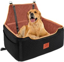 Hundesitz Auto Große/Mittlere Hunde bis 55lbs Abnehmbar Waschbar Schwarz