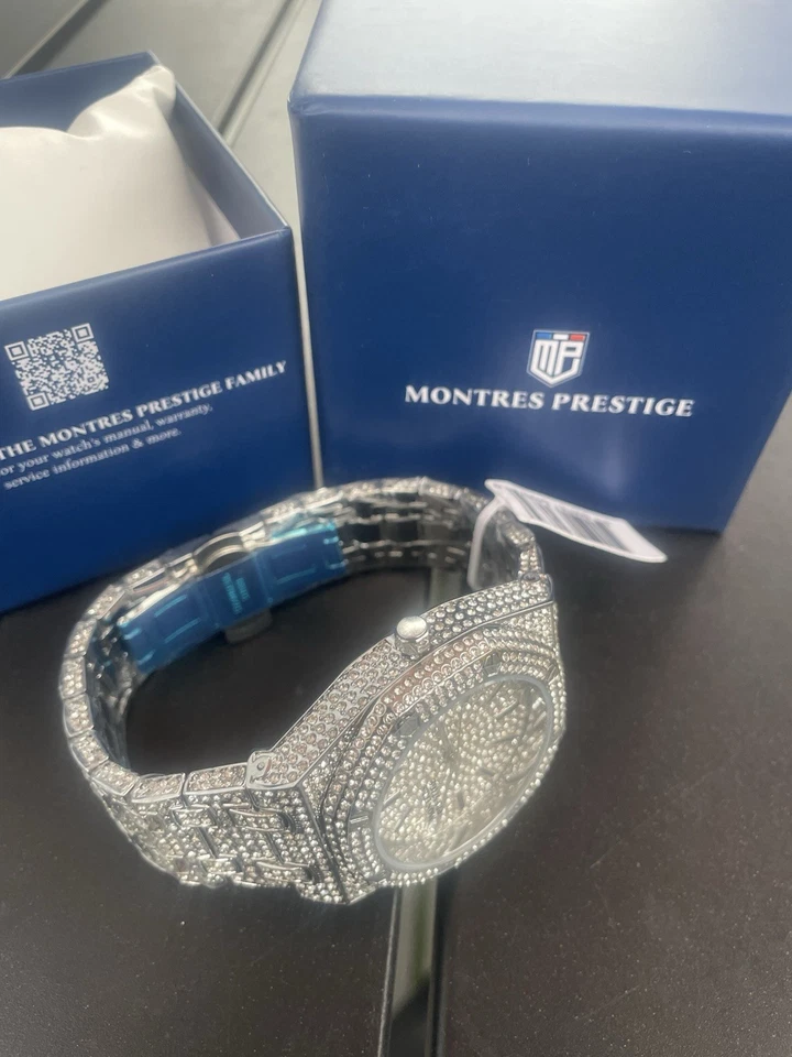 Reloj de lujo Montres Prestige Iced Out Foto 3 de 3