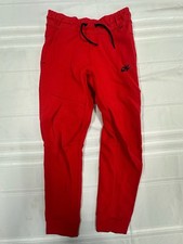 Nike Boy's Sportswear Tech Fleece Red Sweats Medium CU9213-657