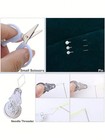 1 Set Portable Pink Mini Sewing Box Small Sewing Kit Multipurpose Sewing Tools