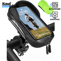 Handyhalterung Fahrrad Lenkertasche Wasserdicht 360° Drehbar FüR 4,7-7 Zoll