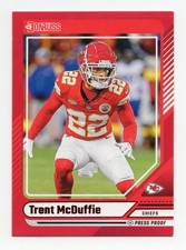 2024 Donruss #228 Trent McDuffie Press Proof Red