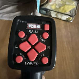 Western 96500 Fleet Flex Snowplow Controller Wideout v plow straight blade