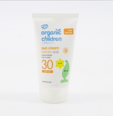 Bio Kinder Duftfreie Sonnencreme LSF 30 150 ml - Ekzemfreundlich Natürlich