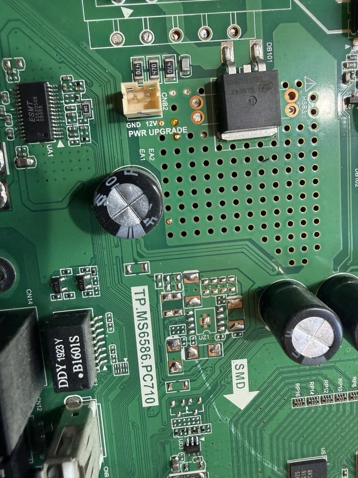 SHARP 40BJ5K TV MAIN BOARD TP.MS6586.PC710 - Image 3 of 4
