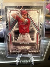 2025 Topps Tier One #59 Mike Trout Silver Foil /99 Base Tier 2 - Angels