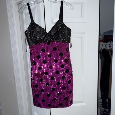 knee length dresses for ladies Dundas Strapless Sequined Mini Dress  Runway Catalog