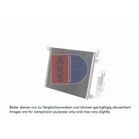 Kondensator Klimaanlage AKS Dasis 152037N FüR Opel Signum CC Vectra C