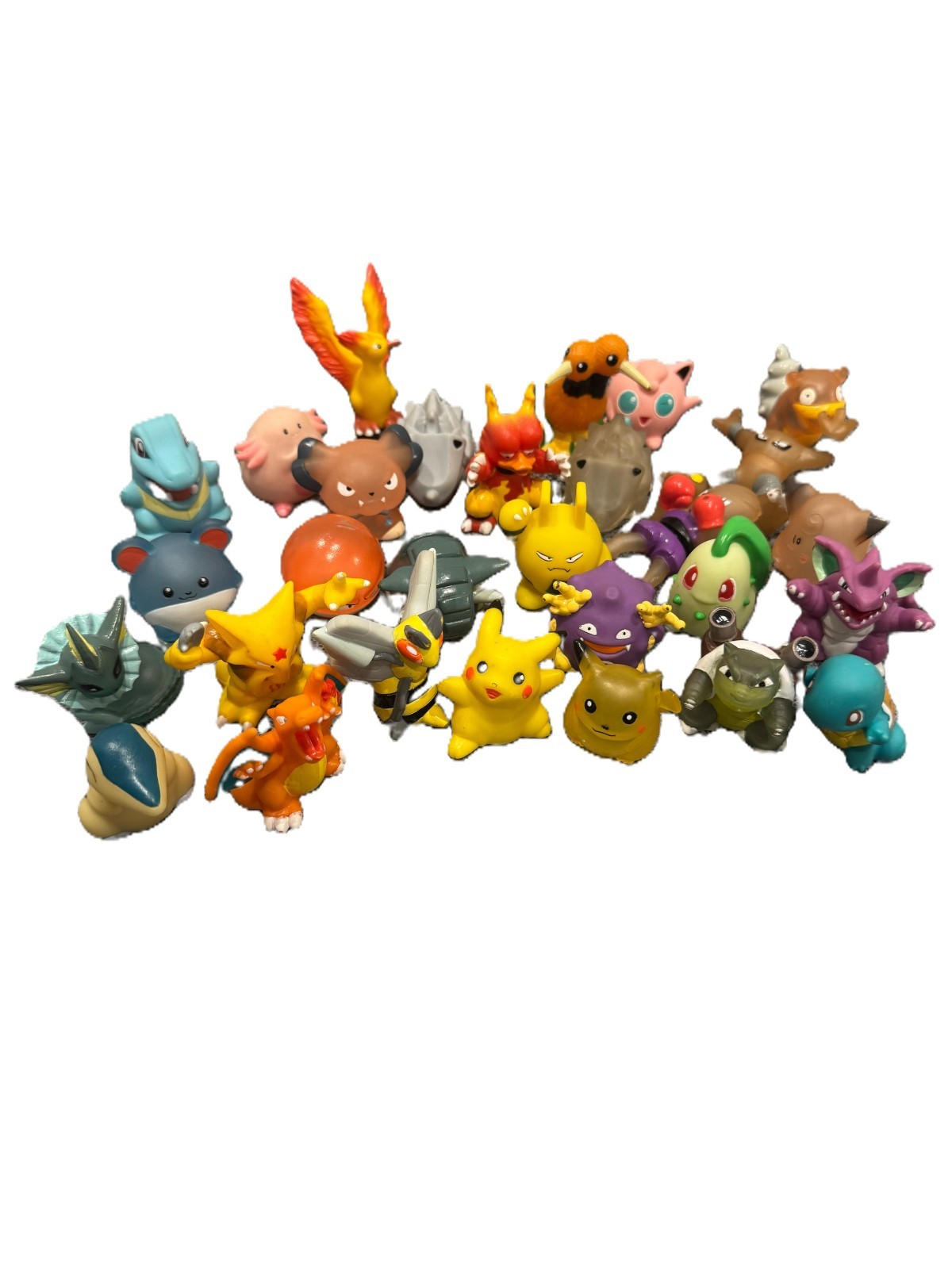 Pokemon Kids Finger Puppets Soft Vinyl Figure Used Japan