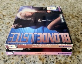 Blonde Justice Panasonic 3DO CIB with Slipcover 1995 NTSC VIVID RARE Adult Only