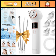Effective Blackhead Remover Tool - 3 Suction Levels Facial Pore Vacuum Cleaner