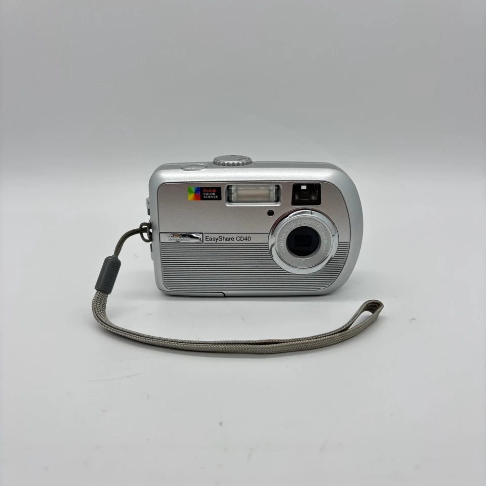 Kodak EasyShare CD40 4MP Digital Camera Compact Point & Shoot Tested & Working - Image 2 of 4