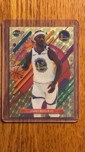 2025-26 Topps Finest Basketball Jimmy Butler III Rare Superfractor 1/1 Warriors